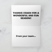 BEDANKT COACH-kaart (Binnen)