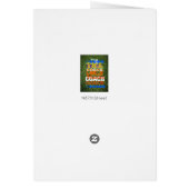 Bedankt Coach Sport Green Turf Kleurrijk Team Fun (Achterkant)