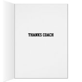 Bedankt Coach Sport Green Turf Kleurrijk Team Fun (Binnen (Rechts))