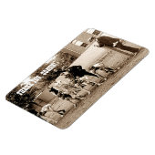 Bedankt Coach.  Sportfotomagneet Magneet (Linkerzijde)