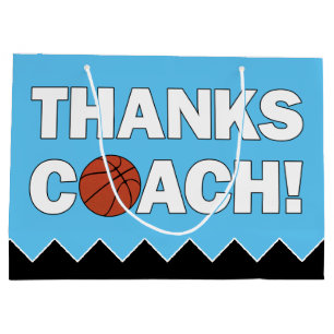Bedankt coach! Sportteam voor basketbalbussen Groot Cadeauzakje
