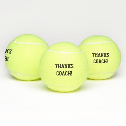 Bedankt Coach Tennisballen (Multi)