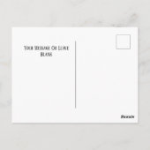 Bedankt Cricket Custom gepersonaliseerd Briefkaart (Achterkant)