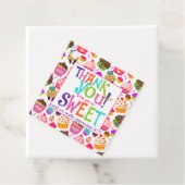 Bedankt Cupcake-waardering Bedankjes Labels (In situ)