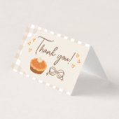 Bedankt Cutie Pie Gevouwen Kaart (Voorkant)