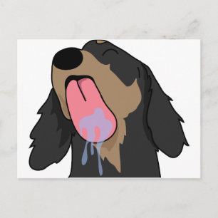 Bedankt Dachshund Briefkaart