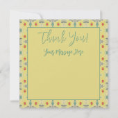 Bedankt Daisy Kaart (Achterkant)