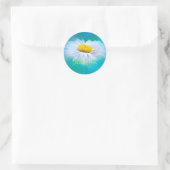Bedankt Daisy Ronde Sticker (Tas)