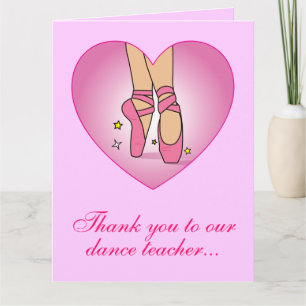 Bedankt Dance Teacher Shoes in Heart van Groep