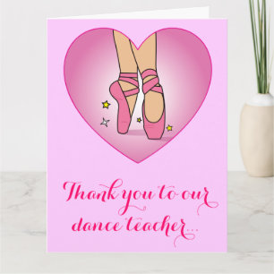 Bedankt Dance Teacher Shoes in Heart van Groep