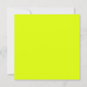 Bedankt, dank u, chartreuse wit kaart (Achterkant)