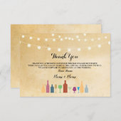 Bedankt dat de kaarten de borden met de  lantaarns (Voorkant / Achterkant)