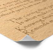 Bedankt dat ik ben poster (Hoek)