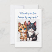 Bedankt dat je aan mijn zijde bent (Voorkant)