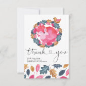 Bedankt dat je bos met vogel en leder hebt geslape (Voorkant)