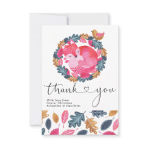 Bedankt dat je bos met vogel en leder hebt geslape