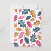 Bedankt dat je bos met vogel en leder hebt geslape (Achterkant)