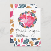 Bedankt dat je bos met vogel en leder hebt geslape (Voorkant / Achterkant)