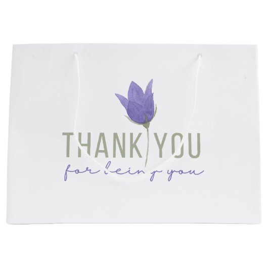 Bedankt dat je cadeauzak bent groot cadeauzakje (Voorkant)