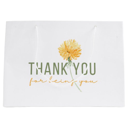 Bedankt dat je cadeauzak bent groot cadeauzakje (Voorkant)