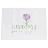 Bedankt dat je cadeauzak bent groot cadeauzakje (Voorkant)