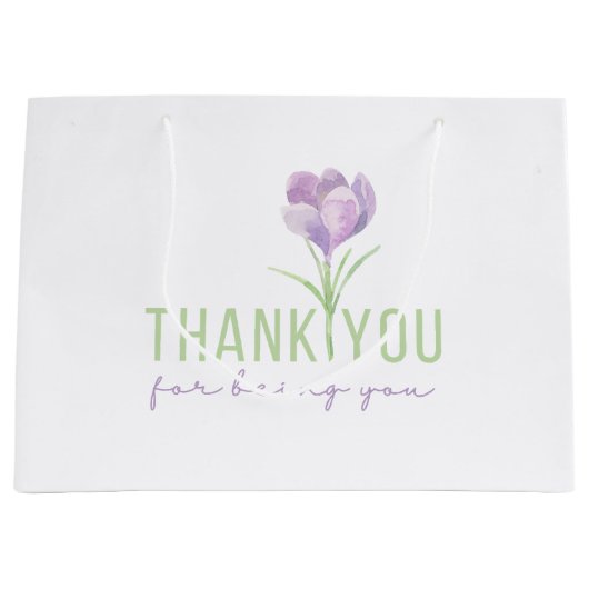 Bedankt dat je cadeauzak bent groot cadeauzakje (Voorkant)