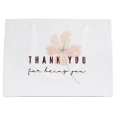 Bedankt dat je cadeauzak bent groot cadeauzakje (Voorkant)