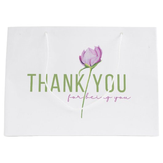 Bedankt dat je cadeauzak bent groot cadeauzakje (Voorkant)