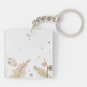 Bedankt dat je de beste baas bent ooit sleutelhanger (Achterkant)