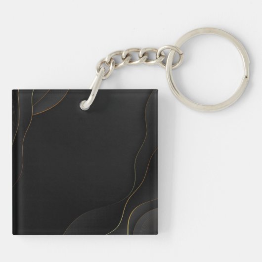 Bedankt dat je de beste baas bent ooit sleutelhanger (Achterkant)