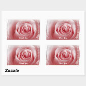 Bedankt dat je de rechthoekige sticker hebt (Vel)