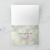 Bedankt dat je de wind onder mijn vleugels bent kaart (Binnen)