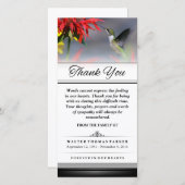 Bedankt dat je de woorden van de kolibrie niet kun (Voorkant / Achterkant)