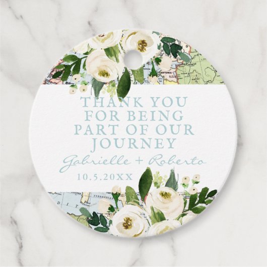 Bedankt dat je deel hebt uitgemaakt van onze prijs bedankjes labels (Voorkant)