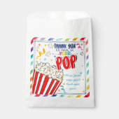 Bedankt dat je dit jaar pop klas verlaat bedankzakje (Voorkant)