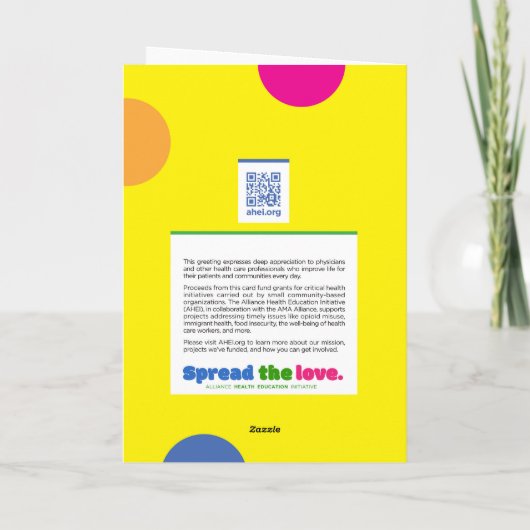 Bedankt dat je een geweldige dokter bent (Achterkant)