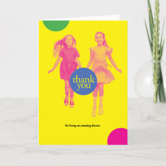 Bedankt dat je een geweldige dokter bent