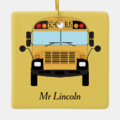 Bedankt dat je een geweldige prijs voor docenten b keramisch ornament (Voorkant)