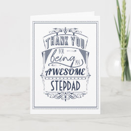 Bedankt dat je een Geweldige stap bentPa Kaart