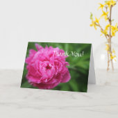 Bedankt dat je een lichtpuntje bent - Peony Kaart (Gele Bloem)