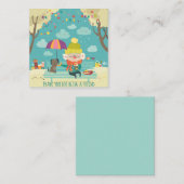 Bedankt dat je een vriend bent notitiekaartje (Voorkant / Achterkant)