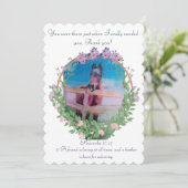 Bedankt dat je een vriend bent Schrift Feestdagenkaart (Staand voorkant)