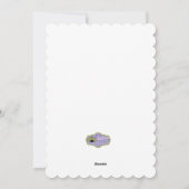 Bedankt dat je een vriend bent Schrift Feestdagenkaart (Achterkant)