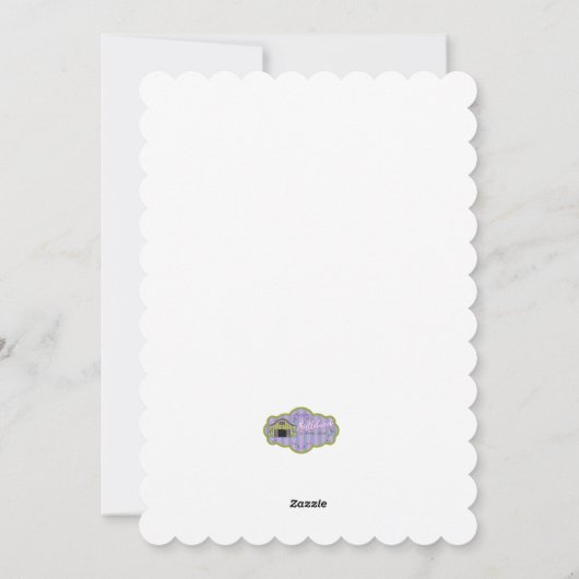 Bedankt dat je een vriend bent Schrift Feestdagenkaart (Achterkant)