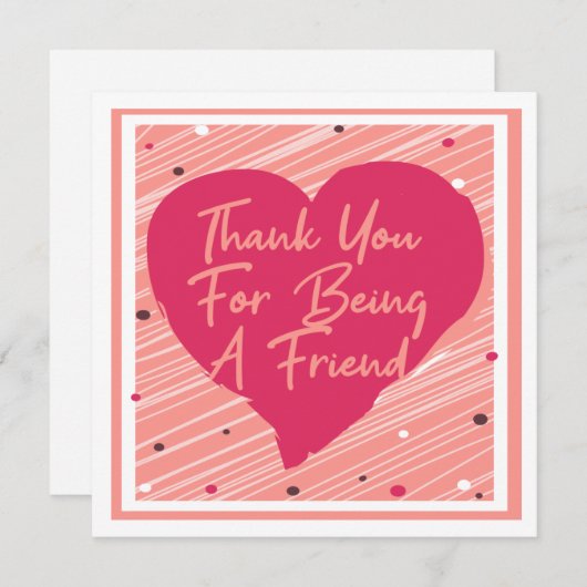 Bedankt dat je een vriendschappelijke galentinedag feestdagenkaart (Voorkant / Achterkant)