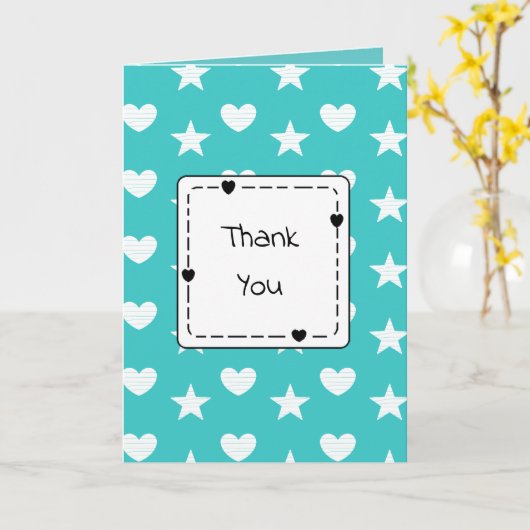 Bedankt dat je er altijd voor me bent kaart (Gele Bloem)