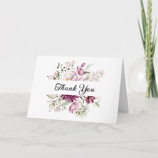 Bedankt dat je er bent Gevouwen Wenskaart Kaart (Voorkant)