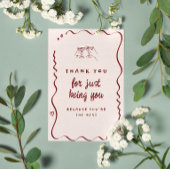 Bedankt dat je er bent | Je bent de beste Kaart