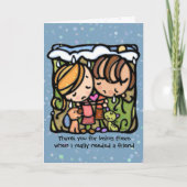 Bedankt dat je er was toen ik een vriend nodig had (Voorkant)