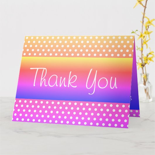 Bedankt dat je erom geeft kaart (Gele Bloem)